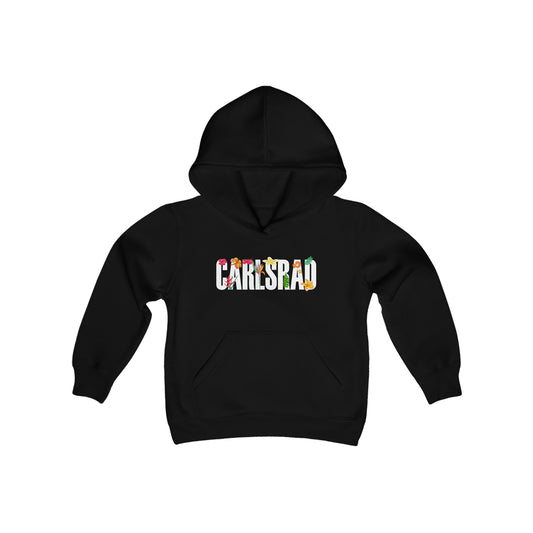 Youth Hooded Carlsrad Flower Sweatshirt