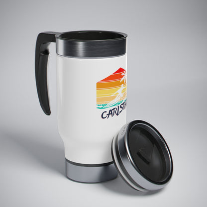 Stainless Steel Carslrad Mug with Handle, 14oz